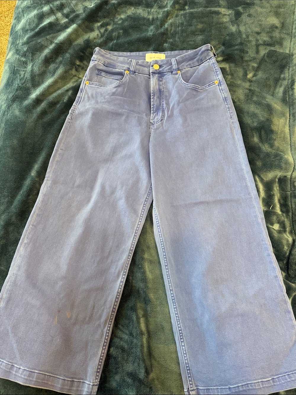 Dear John Lavender Blue Wide-Leg Jeans